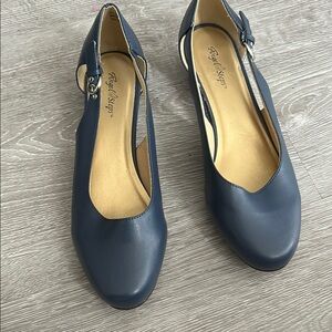 Women's Blue Slingback Shoes